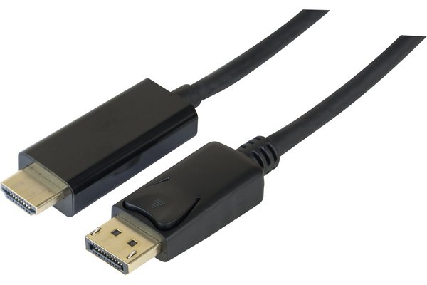 Cordon DisplayPort 1.2 vers HDMI® 1.4 noir - 3m