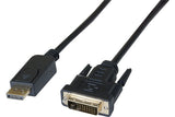 Cordon displayport vers dvi-d 1,80m