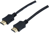 CORDON HDMI HIGHSPEED AVEC ETHERNET - NOIR 0,50m