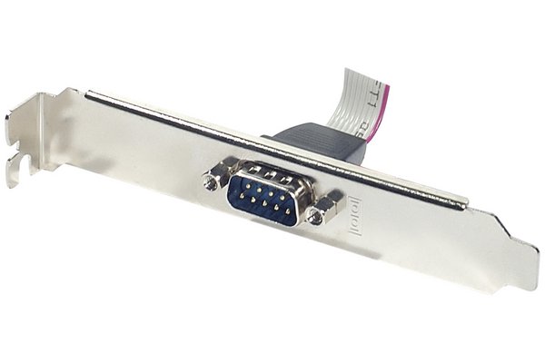 Equerre slot série DB9 1 port