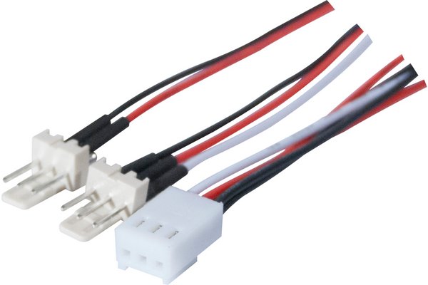 Doubleur d alimentation pour ventilateur 3 broches - 45 cm