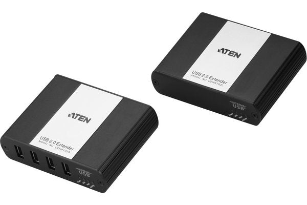 ATEN UEH4102 Extendeur USB 2.0 sur IP Hub métal 4 ports