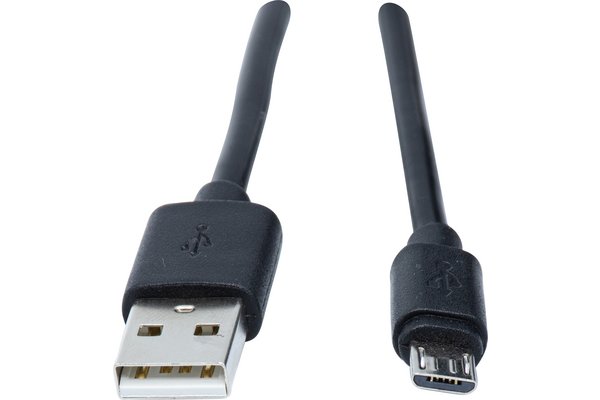 Cordon Micro USB 2.0 de charge rapide - 2m