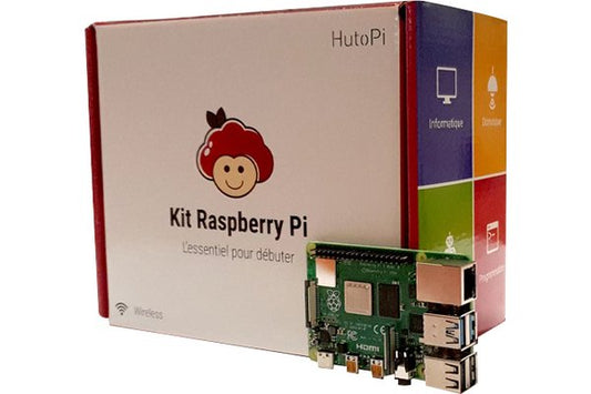 STARTER KIT RASPBERRY PI 4 8Go