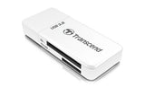 TRANSCEND TS-RDF5W  Lecteur de cartes USB 3.0 (8 en 1) Blanc