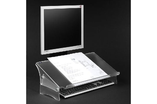 DATAFLEX Porte copie/doc. Acrylique - Hauteur réglable 49411