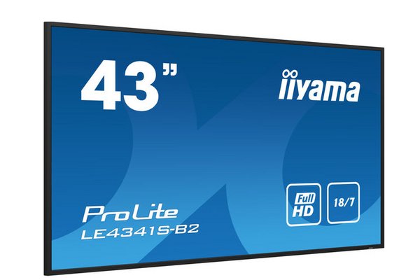 IIYAMA- Afficheur professionnel 43   LE4341S-B2