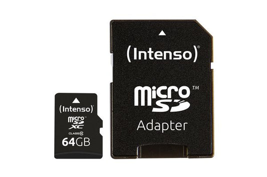 INTENSO Carte MicroSDXC Class 10 - 64 Go