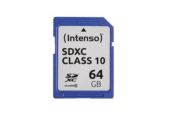 INTENSO Carte SDXC Class 10 - 64 Go