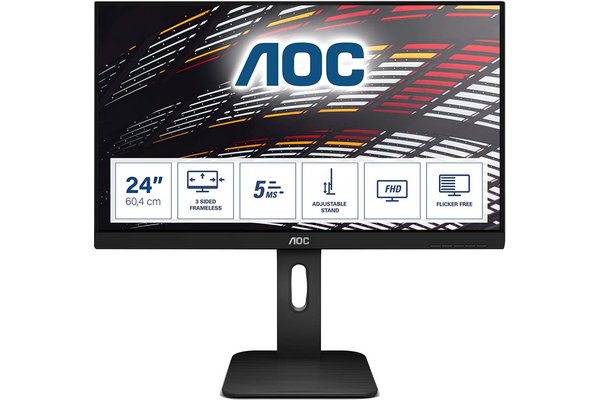 AOC- Moniteur IPS LCD 24" 24P1