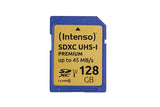 INTENSO Carte SDXC UHS-I Premium Class 10 - 128 Go