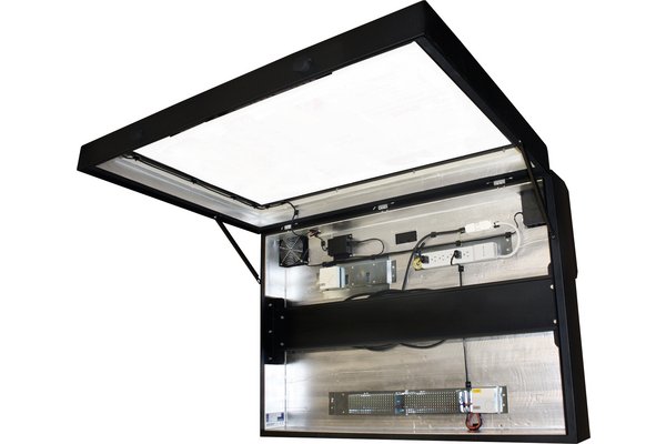 Caisson de protection intérieur IP54 pour ecran plat - 32"