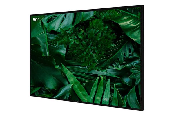 50" D-LED ECO-design 4K Display And
