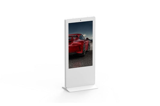 TOTEM BLANC NOHA 55" - INDOOR, Full HD, 450 cd/m², SANS PLAYER