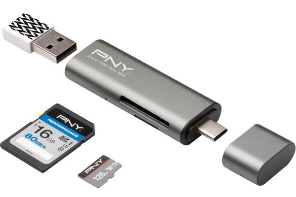 USB-C CARD READER/USB-A ADAPTER