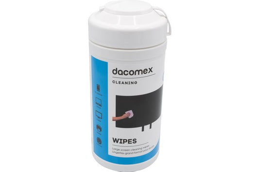DACOMEX Lingettes pour écran grand format x 150