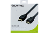 DACOMEX Cordon HDMI haute vitesse avec Ethernet - 5 m