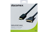 DACOMEX Cordon DisplayPort 1.1 vers DVI-D - 1,8 m