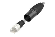 NEUTRIK Fiche etherCON RJ45 noire IP65