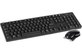DACOMEX Pack Clavier & souris KM150-U USB noir