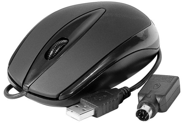DACOMEX Souris M110-UP noire USB et PS/2