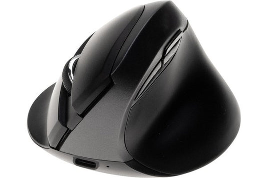 DACOMEX Souris verticale V350-WBT 2,4Ghz et Bluetooth noire