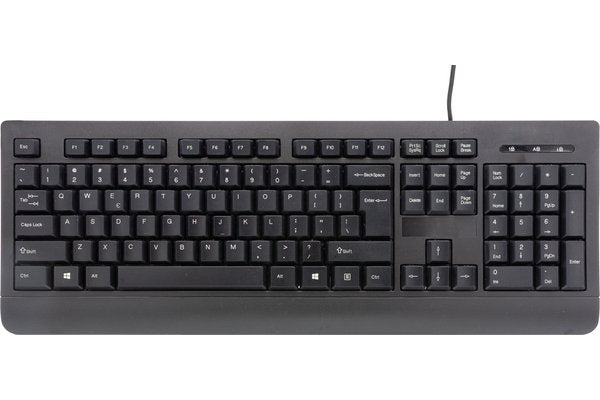 Clavier Standard USB noir QWERTY (US/)