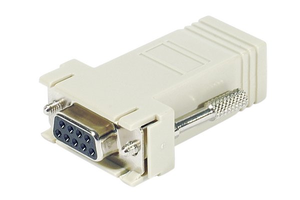 Adaptateur DB9F / RJ45