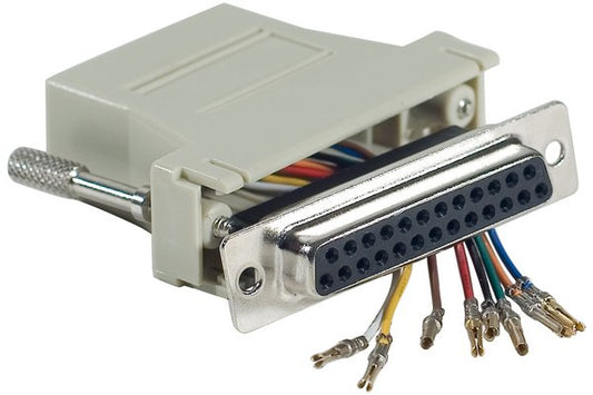 Adaptateur DB25F / RJ45