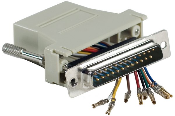 Adaptateur DB25M / RJ45