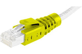 Manchon RJ45 jaune clipsable diamètre 6 mm (sachet de 10 pcs)