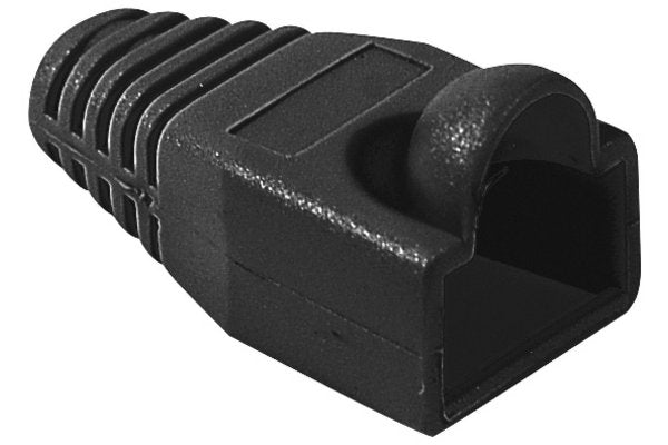 Manchon RJ45 noir snagless diamètre 6 mm (sachet de 10 pcs)