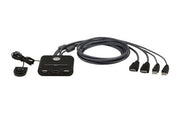 2-Port USB FHD HDMI Cable KVM Switch