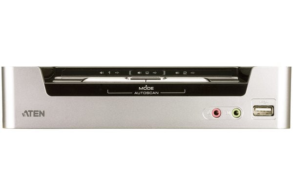 ATEN 2-Port USB HDMI/Audio KVMP Switch