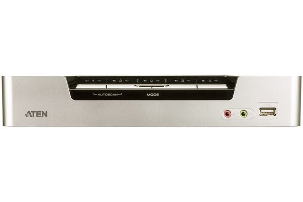ATEN CS1794-AT-G commutateur écran, clavier et souris Noir