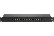 Panneau de brassage 19" 1U 16 ports CAT5e STP