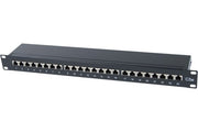 Panneau de brassage 19" 1U 24 ports CAT5e STP