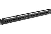 Panneau de brassage 19" 1U 24 ports CAT6 UTP