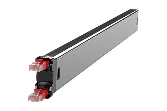 PATCHBOX 1 Cordon (cassette) CAT6 U/FTP Rouge 1,7 m pour PATCHBOX PLUS+