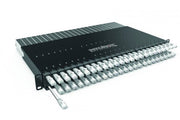 PATCHBOX 365 équipé de 24x Cordons CAT6A U/FTP Gris 0,8 m