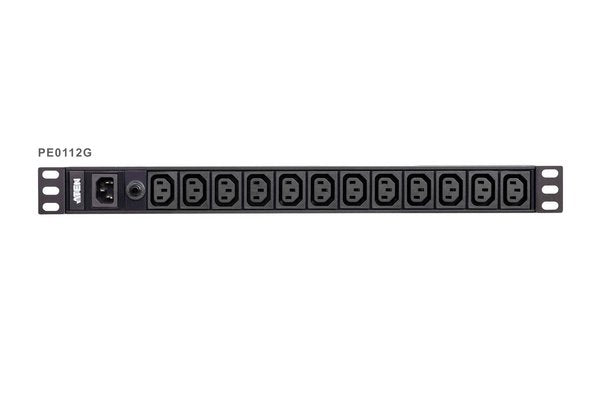 ATEN PE0112 PDU multiprise 19" 1U Basic 10A 12 prises C13