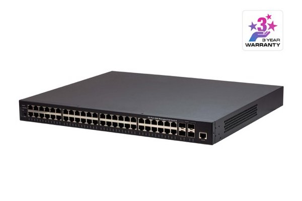 ATEN ES0152P Switch Niv2 48P Gigabit PoE+ 740W & 4 SFP spécial AV