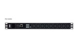 ATEN PE1209 PDU 19" 1U Basique mesuré 16A 9 prises C13