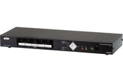 Commutateur KVMP™ multivue 4K HDMI USB a 4 ports - 4096 x 2160 pixels - Ethernet/LAN - 4K Ultra HD - Grille de montage - 16 W - 1U