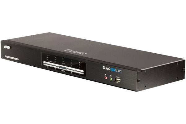 Aten CS1644A switch KVM double écran DVI/USB+audio 4 ports