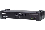 ATEN CS1824-AT-G commutateur écran, clavier et souris Noir