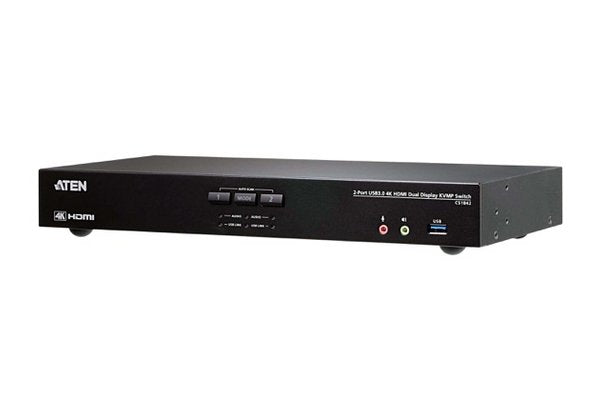 ATEN CS1842-AT-G commutateur écran, clavier et souris Noir