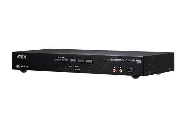 ATEN CS1844 KVM Double écran HDMI 4K/USB 3.0 4 Ports + audio