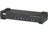 Aten CS1924M switch KVM Double écran DP 1.2 + HDMI 2.0/USB- 4 ports