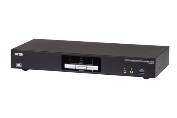 ATEN CS1942DP KVM DisplayPort Dual-View / USB 3.0 - 2 ports